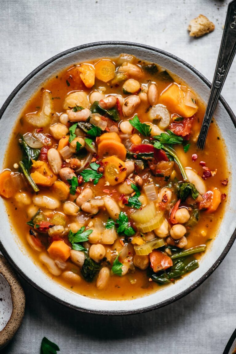 Bean Vegetable Soup - Health Living Club